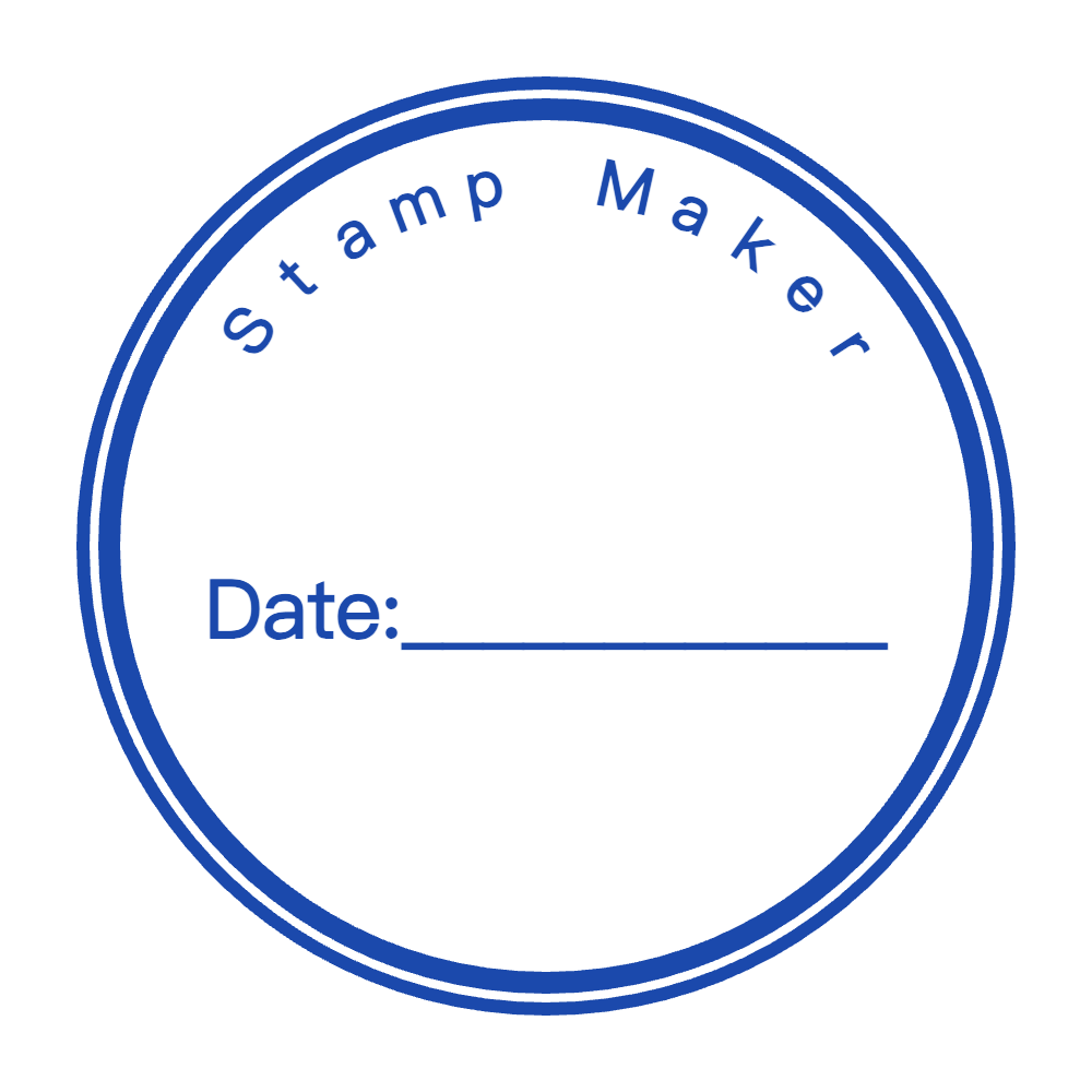 Round Legal Seal for Documents by StampCreatorOnline — 019