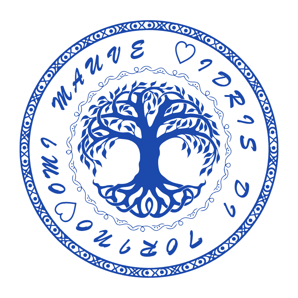 Round Designer Stamp with Tree Logo and Dual Borders by StampCreatorOnline — 044