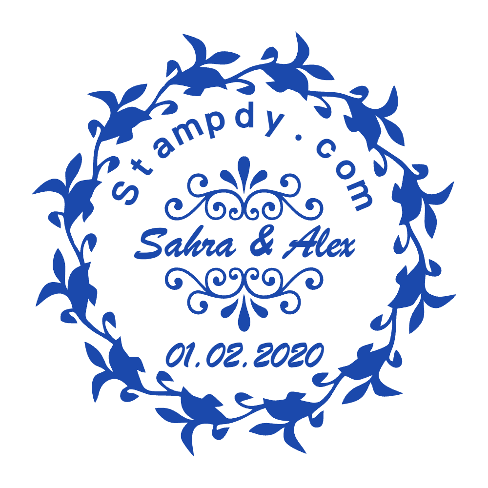 Round Personal Round Seal by StampCreatorOnline — 065