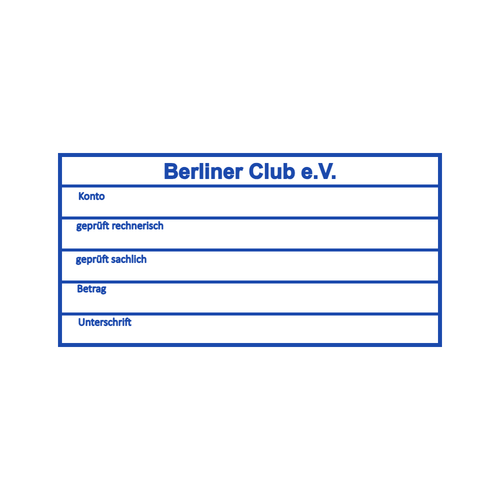 Rectangular Custom Rectangular Stamp with Fillable Lines by StampCreatorOnline — 088