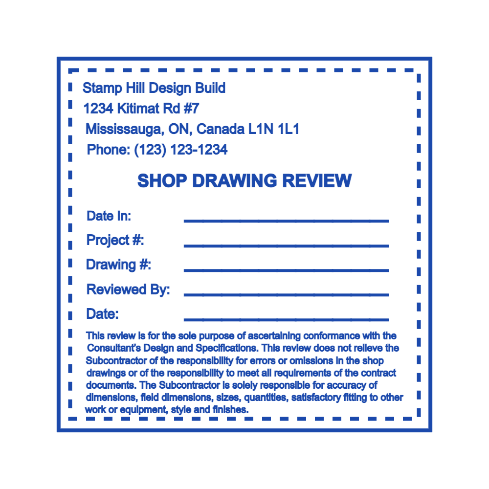 Rectangular Bank Payment Receipt Stamp by StampCreatorOnline — 089