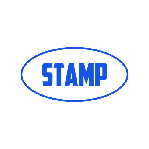 Round Text Stamp with Text: Stamp by StampCreatorOnline — 100