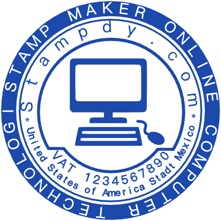 Round Company Seal by StampCreatorOnline — 174