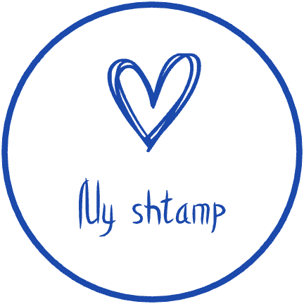 Round Butterfly Custom Line Text Seal by StampCreatorOnline — 190