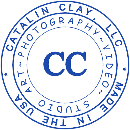Round Catalin Clay LLC CC Studio Seal by StampCreatorOnline — 209