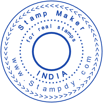 Round India for Real Stamps Round Seal by StampCreatorOnline — 213